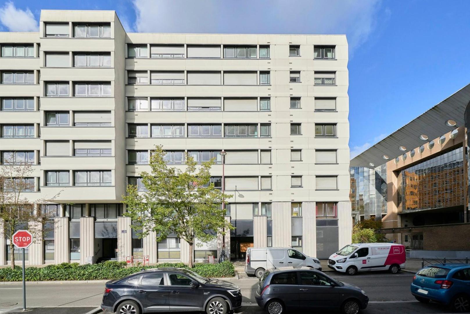 Lille Gares Studio Avec Parking Securise Exteriör bild